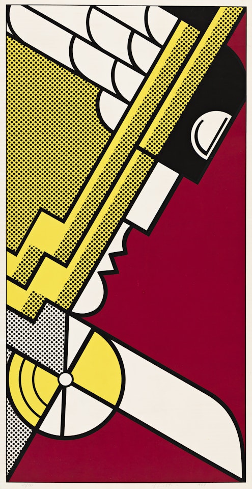 Salute to Aviation by Roy Lichtenstein