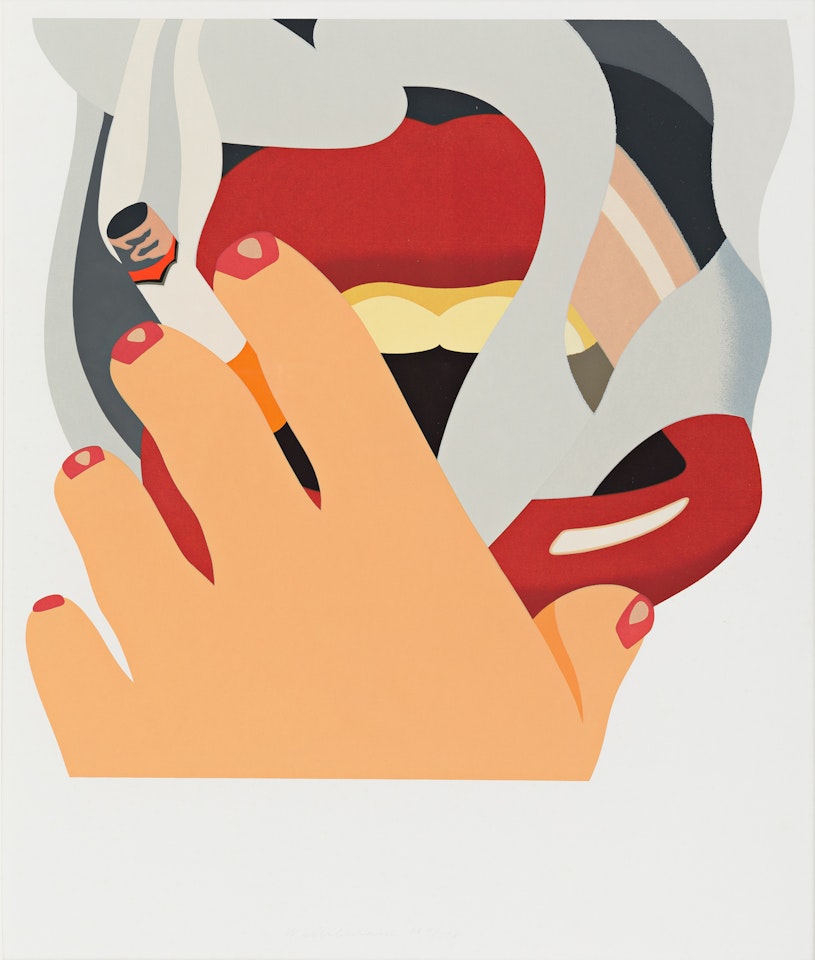 The Smoker by Tom Wesselmann
