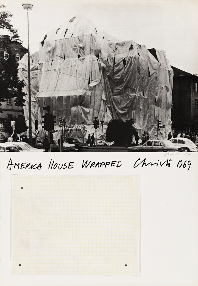 America House Wrapped, Heidelberg by Christo
