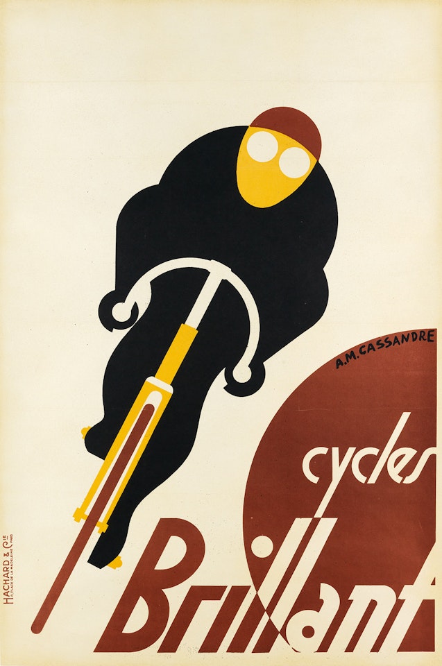 CYCLES BRILLANT by Cassandre (Adolphe Jean-Marie Mouron)