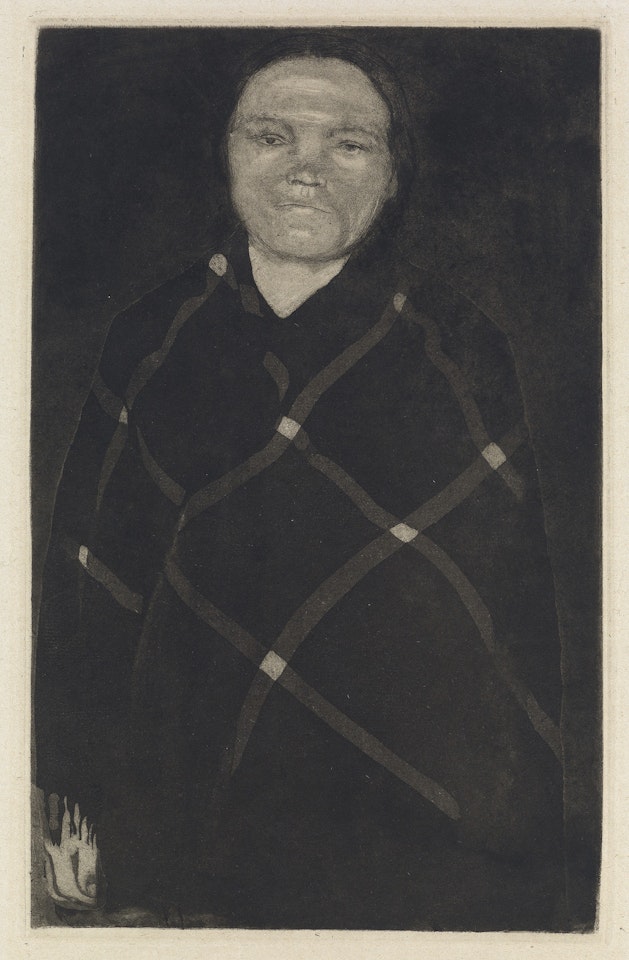 Schwangere Frau by Kathe Kollwitz