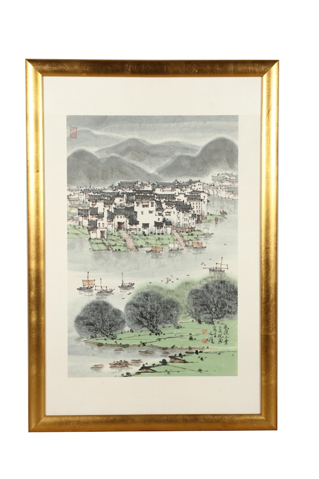 FISHING VILLAGE by Song Wenzhi