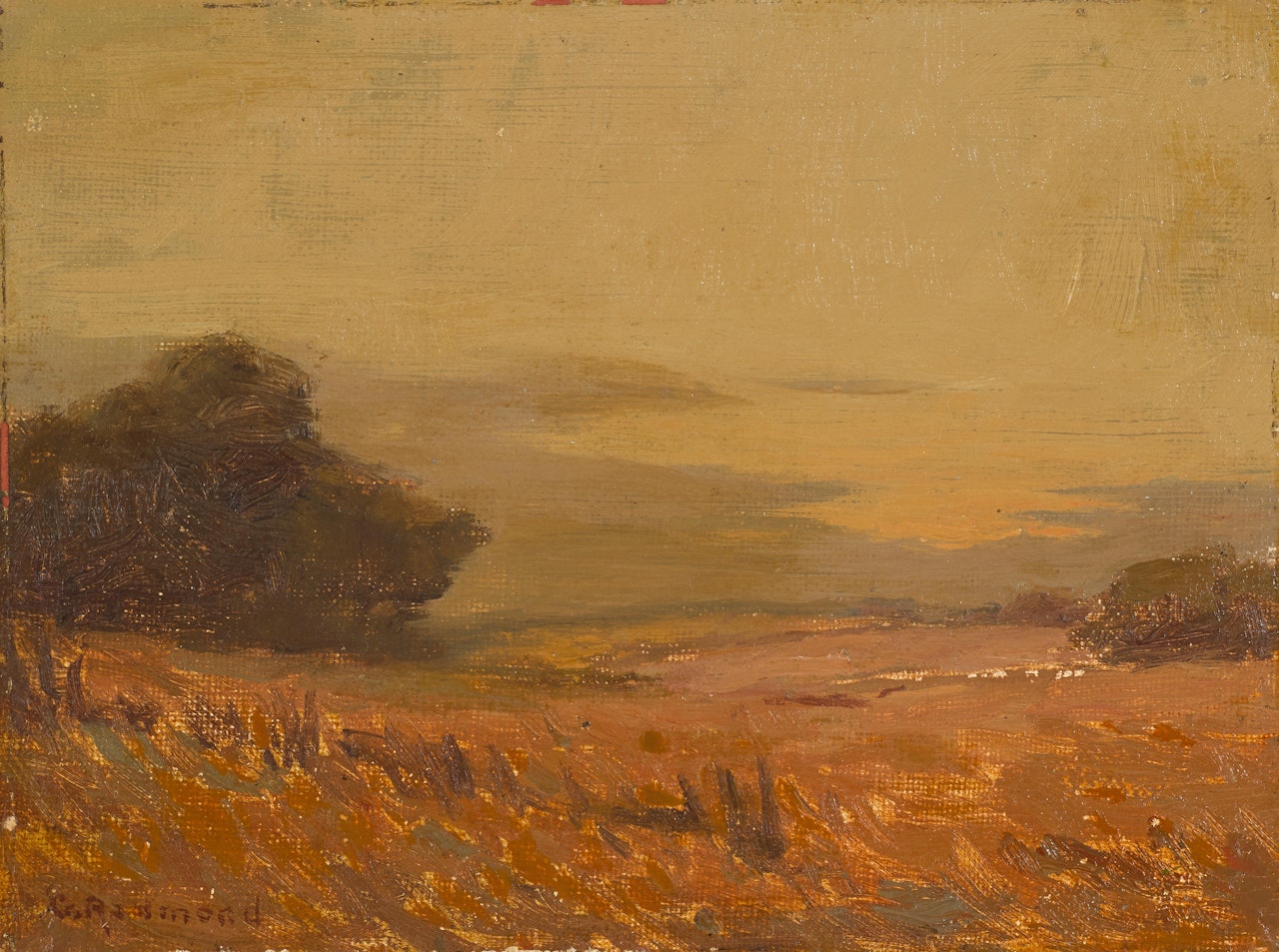 Untitled [Evening Study] by Granville Redmond