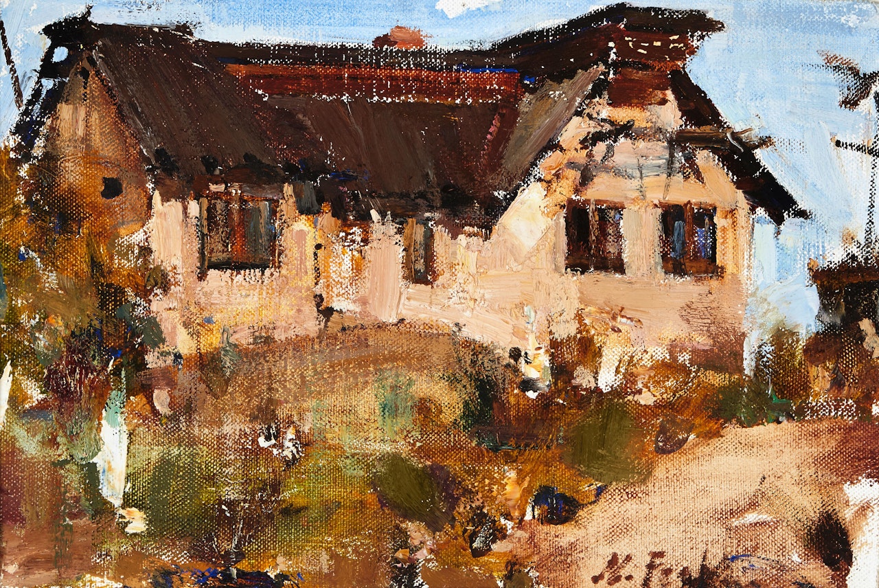The Rock House by Nicolai Fechin