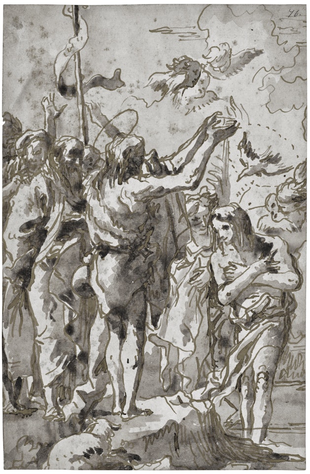 The Baptism of Christ by Giovanni Domenico Tiepolo