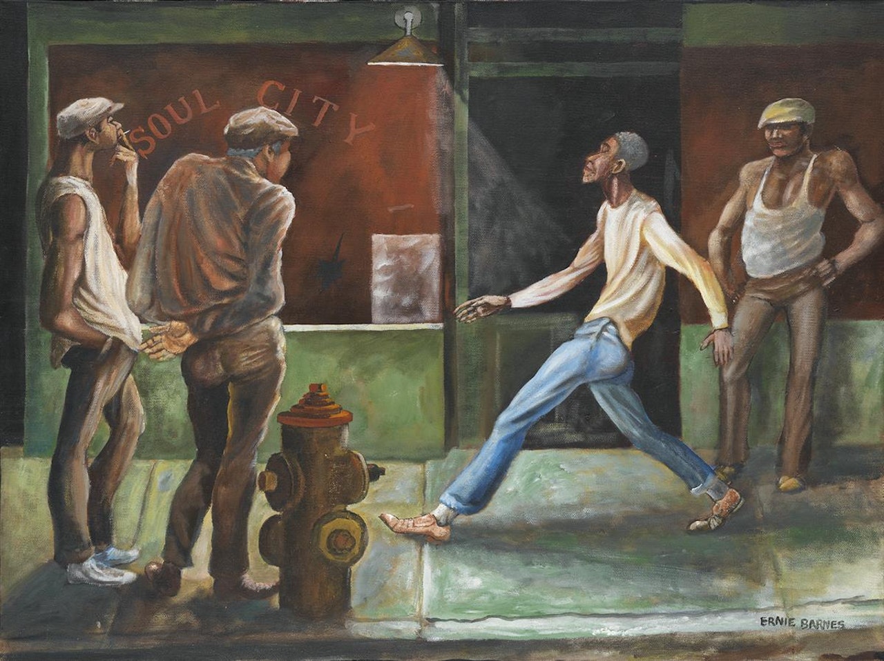 New Shoes by Ernie Barnes