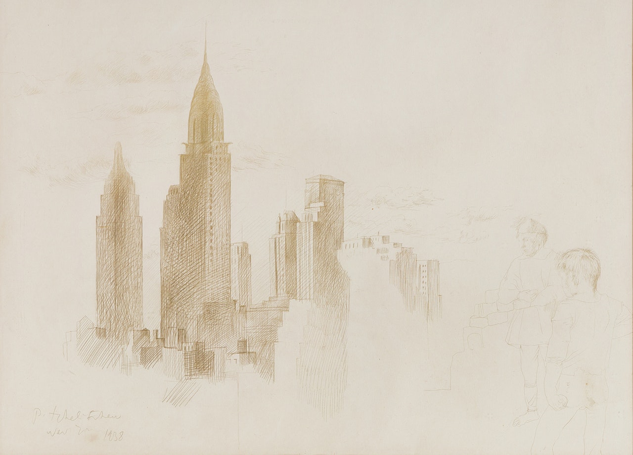 View of New York by Pavel Tchelitchew