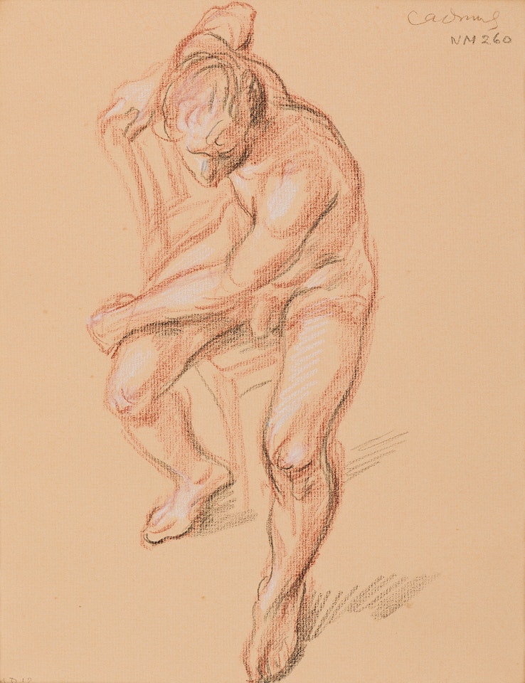 Nude in a Chair by Paul Cadmus