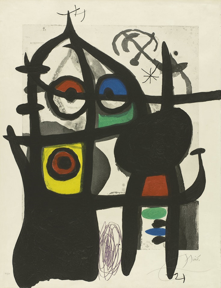 La Captive by Joan Miró