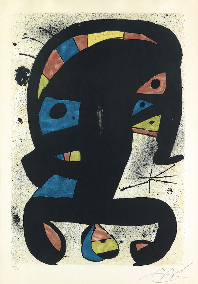 El Rei Garrell by Joan Miró