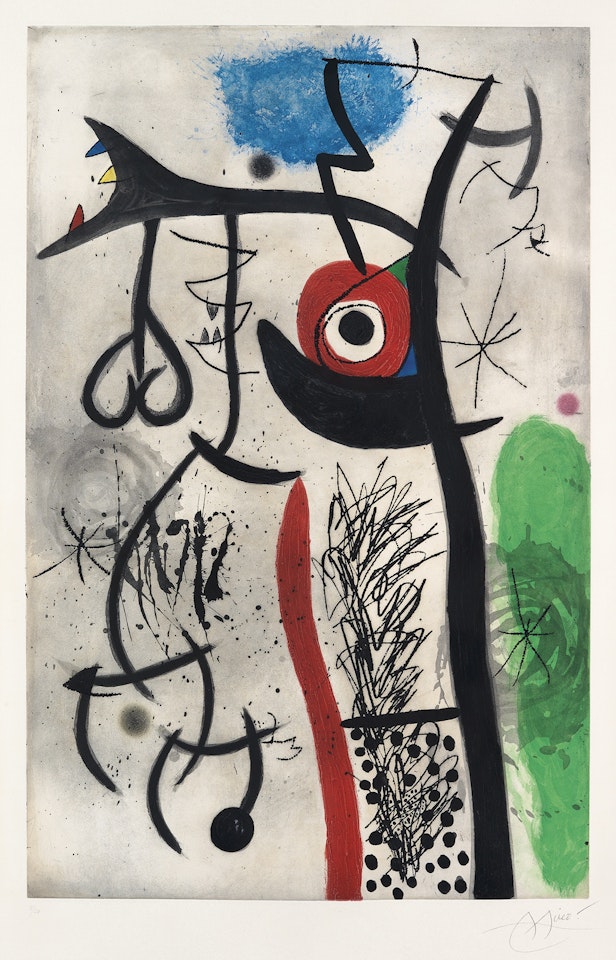 L'Étranglé by Joan Miró