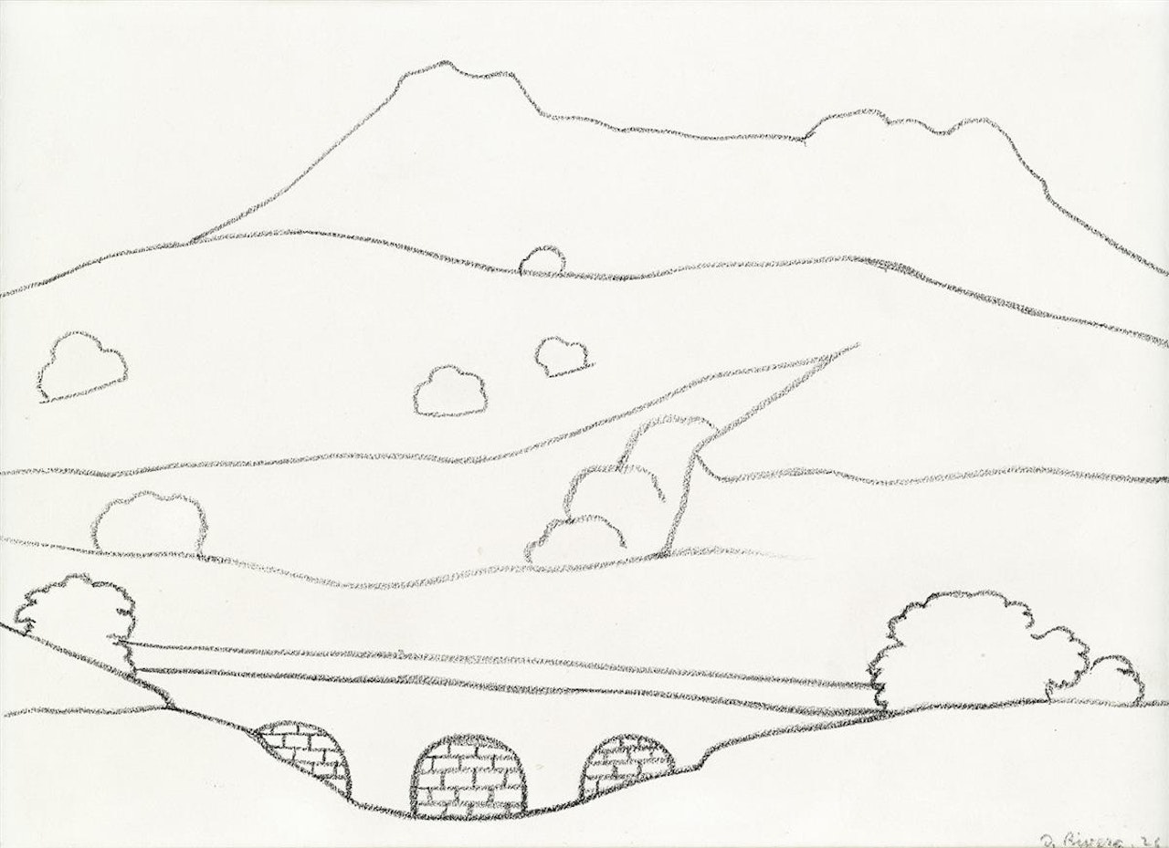 Paisaje by Diego Rivera