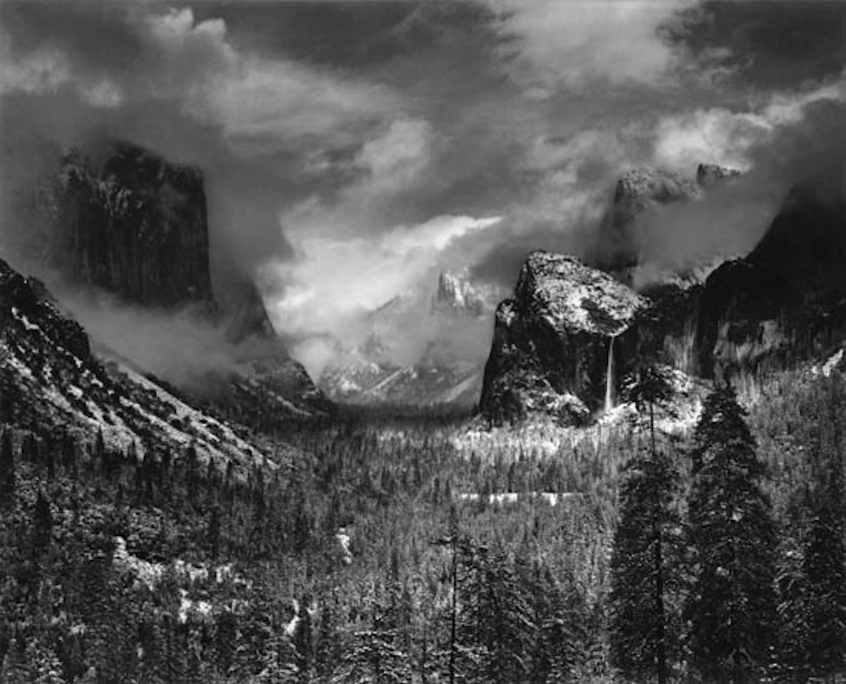 Clearing Winter Storm, Yosemite National Park, California by Ansel Adams