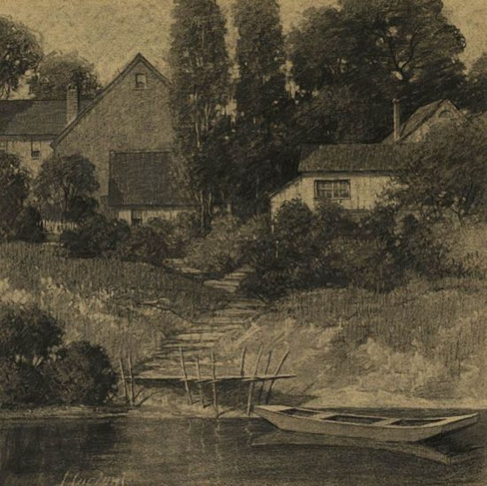 Vermont Landscape by Luigi Lucioni