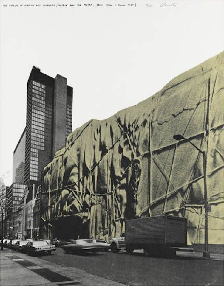 The Museum of Modern Art Wrapped, Project for New York by Christo