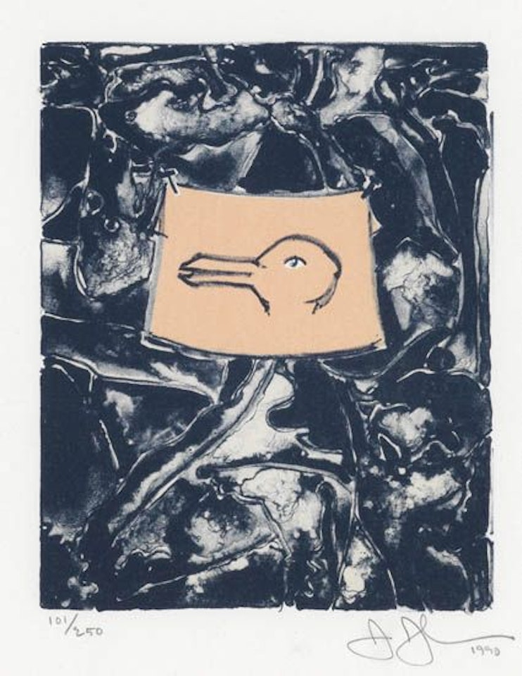 Untitled (Duck) by Jasper Johns