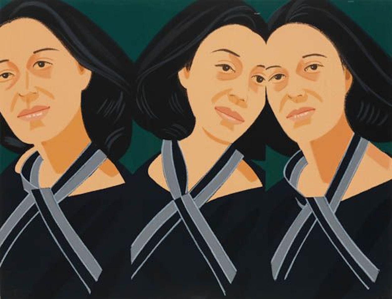 The Gray Ribbon by Alex Katz
