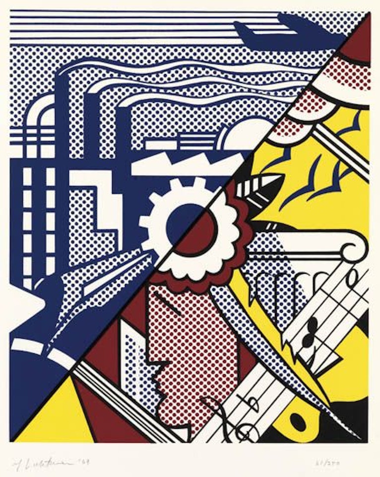 Industry and the Arts (II) by Roy Lichtenstein