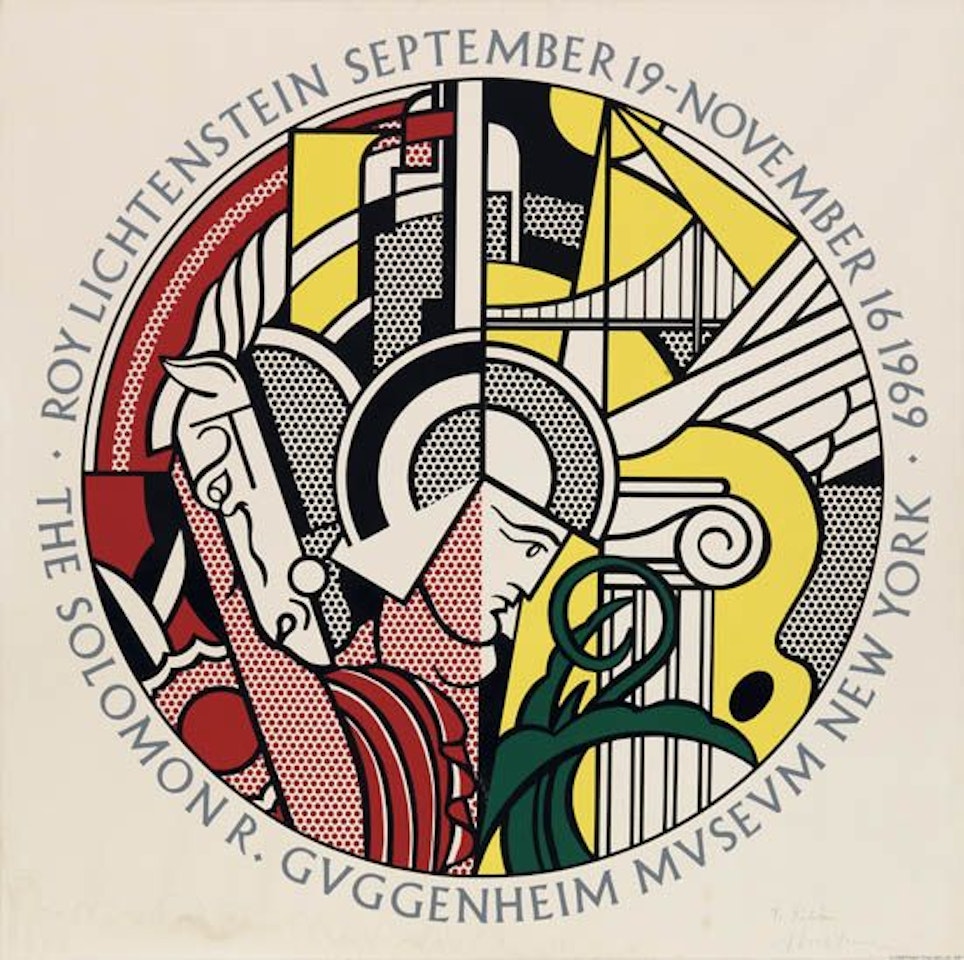 The Solomon R. Guggenheim Museum Poster by Roy Lichtenstein