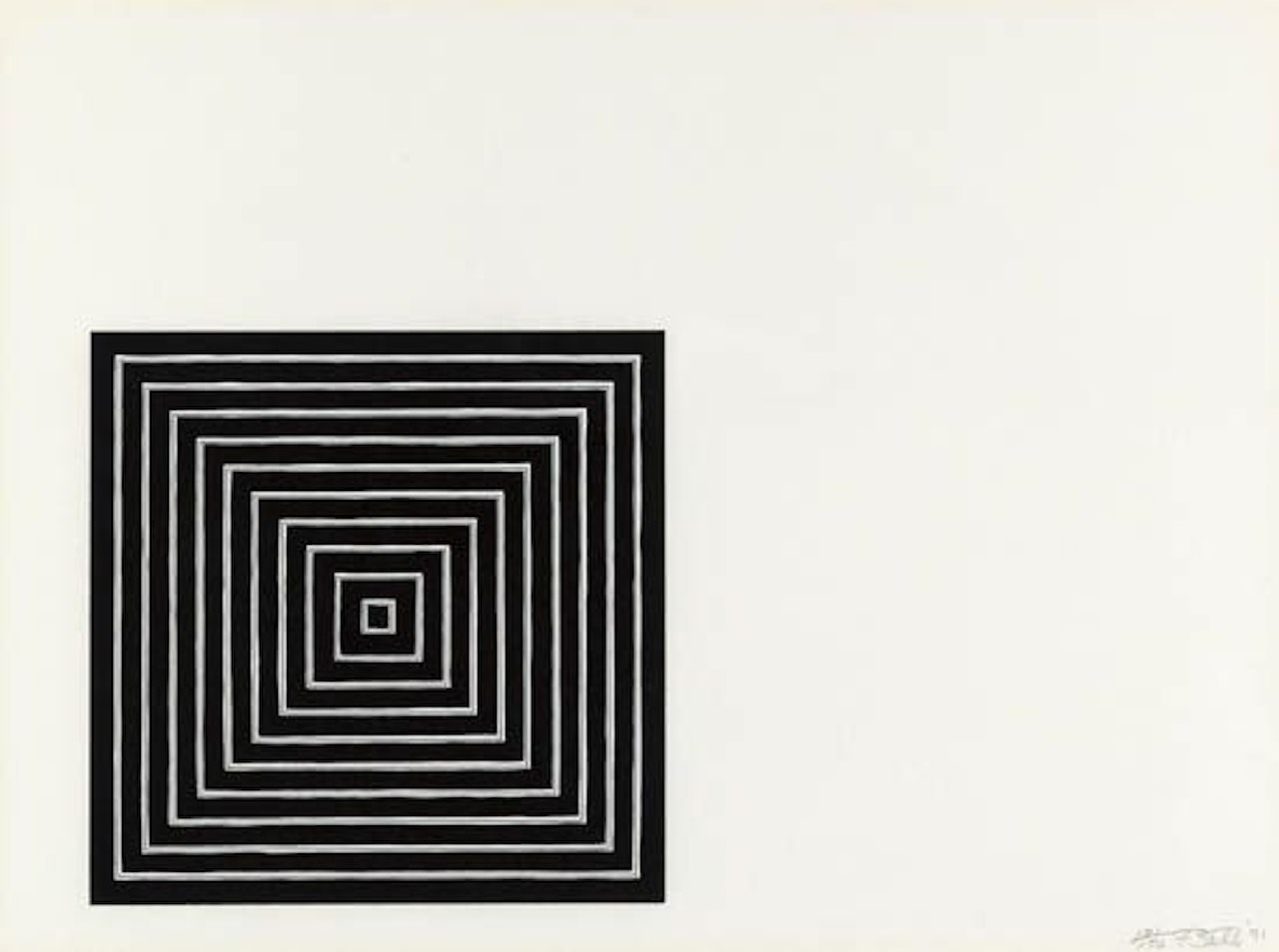Angriff by Frank Stella