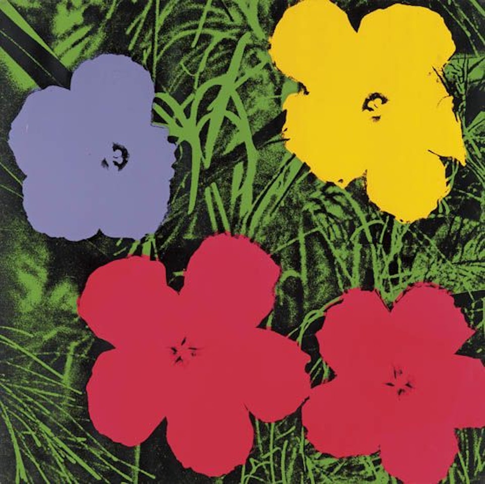 Flowers by Andy Warhol