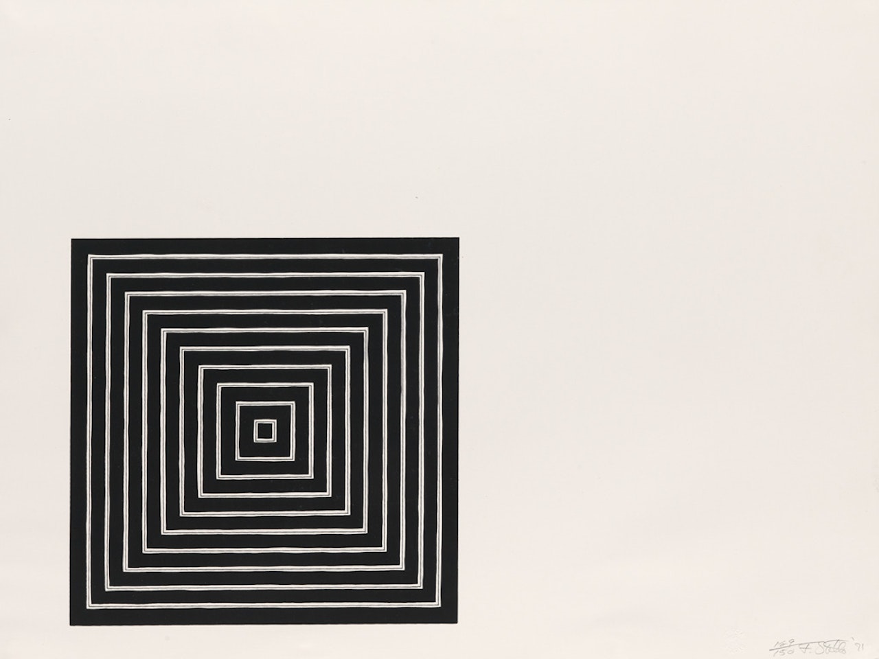 Angriff by Frank Stella