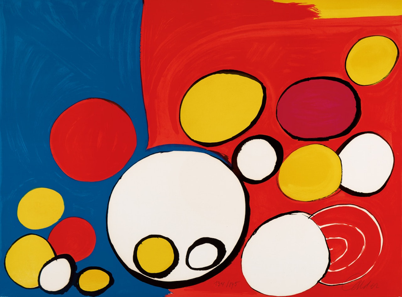 Composition with Circles by Alexander Calder