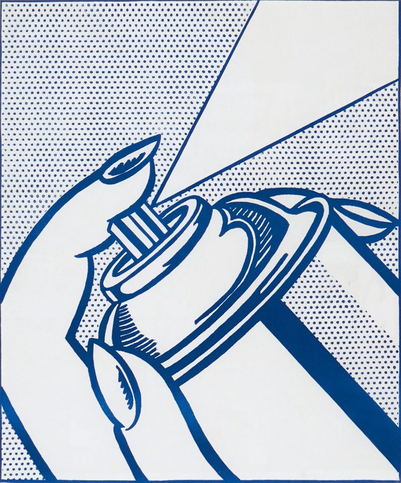 Spray Can by Roy Lichtenstein