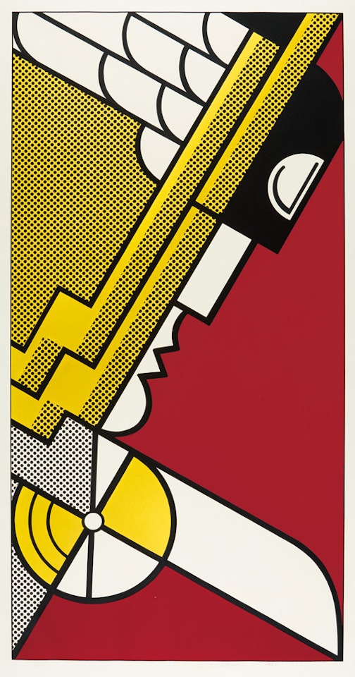 Salute to Aviation by Roy Lichtenstein