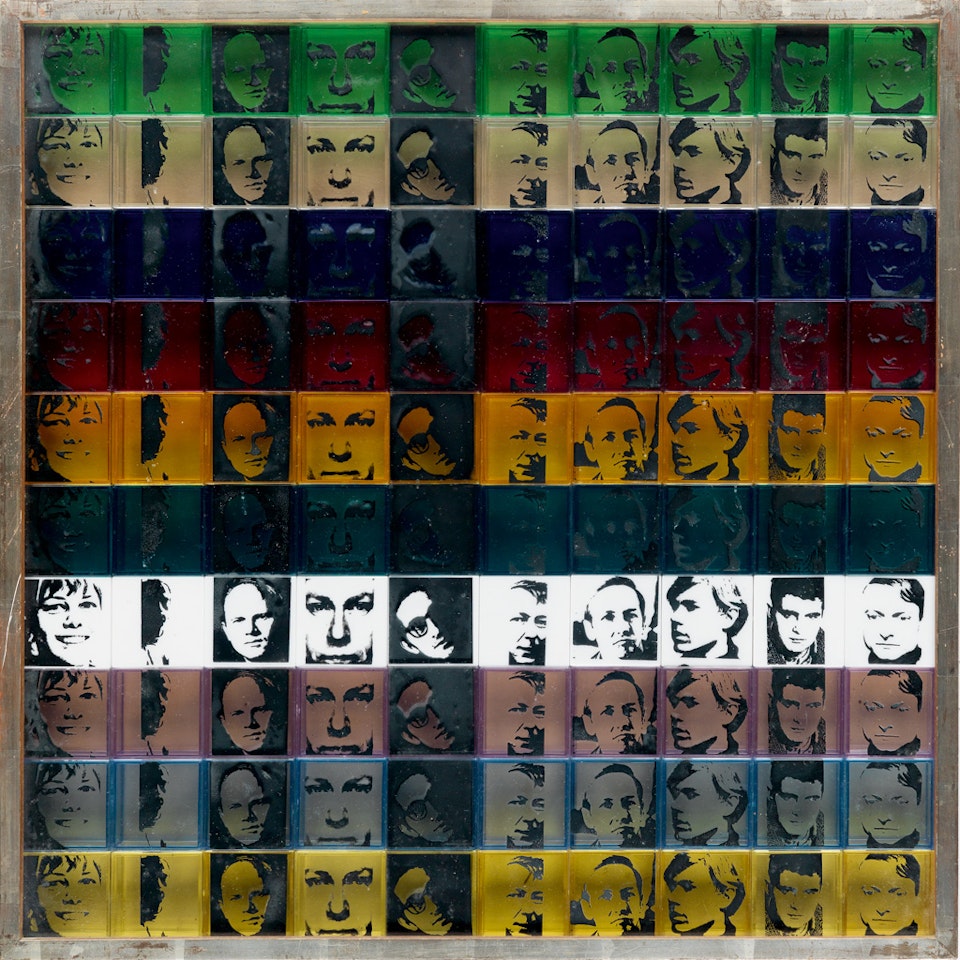 Portraits of the Artists by Andy Warhol