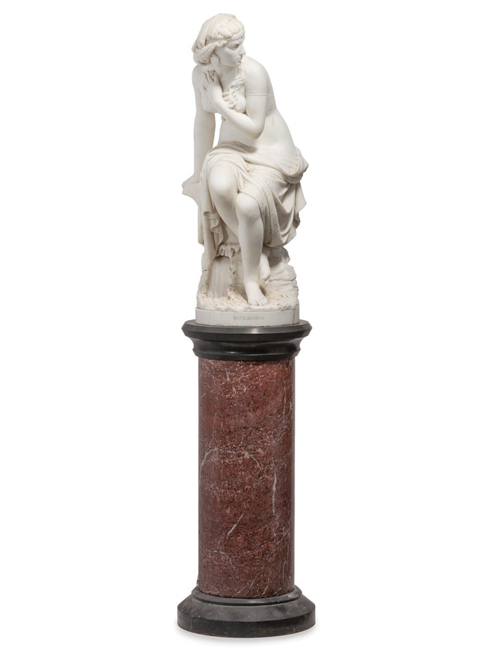 Susanna by Giovanni Battista Lombardi