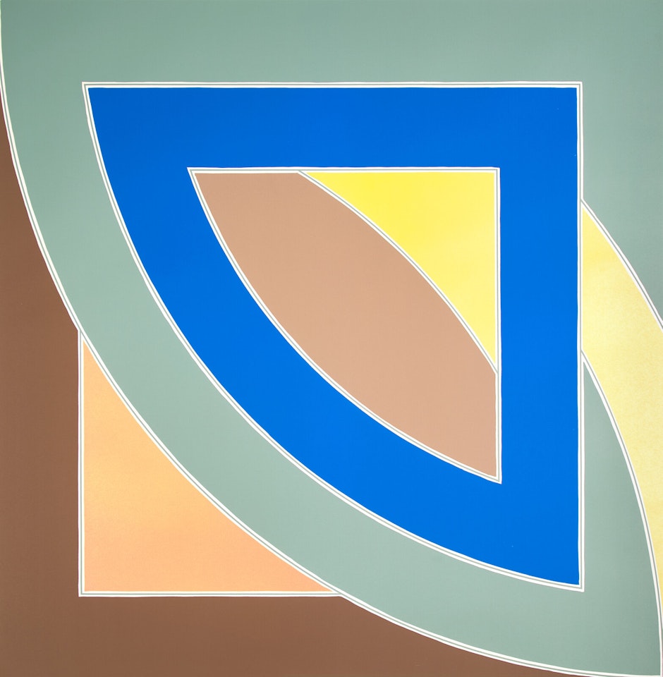River of Ponds I by Frank Stella