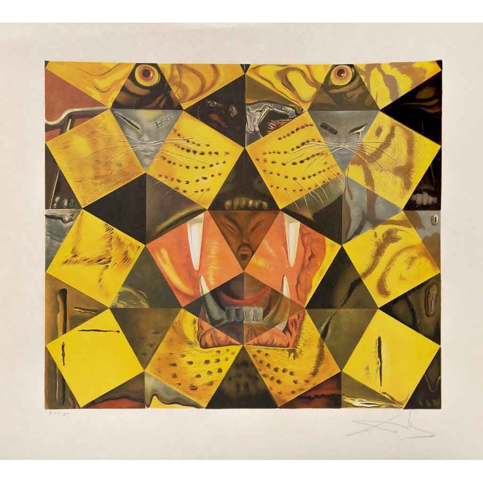 Royal Tiger by Salvador Dali
