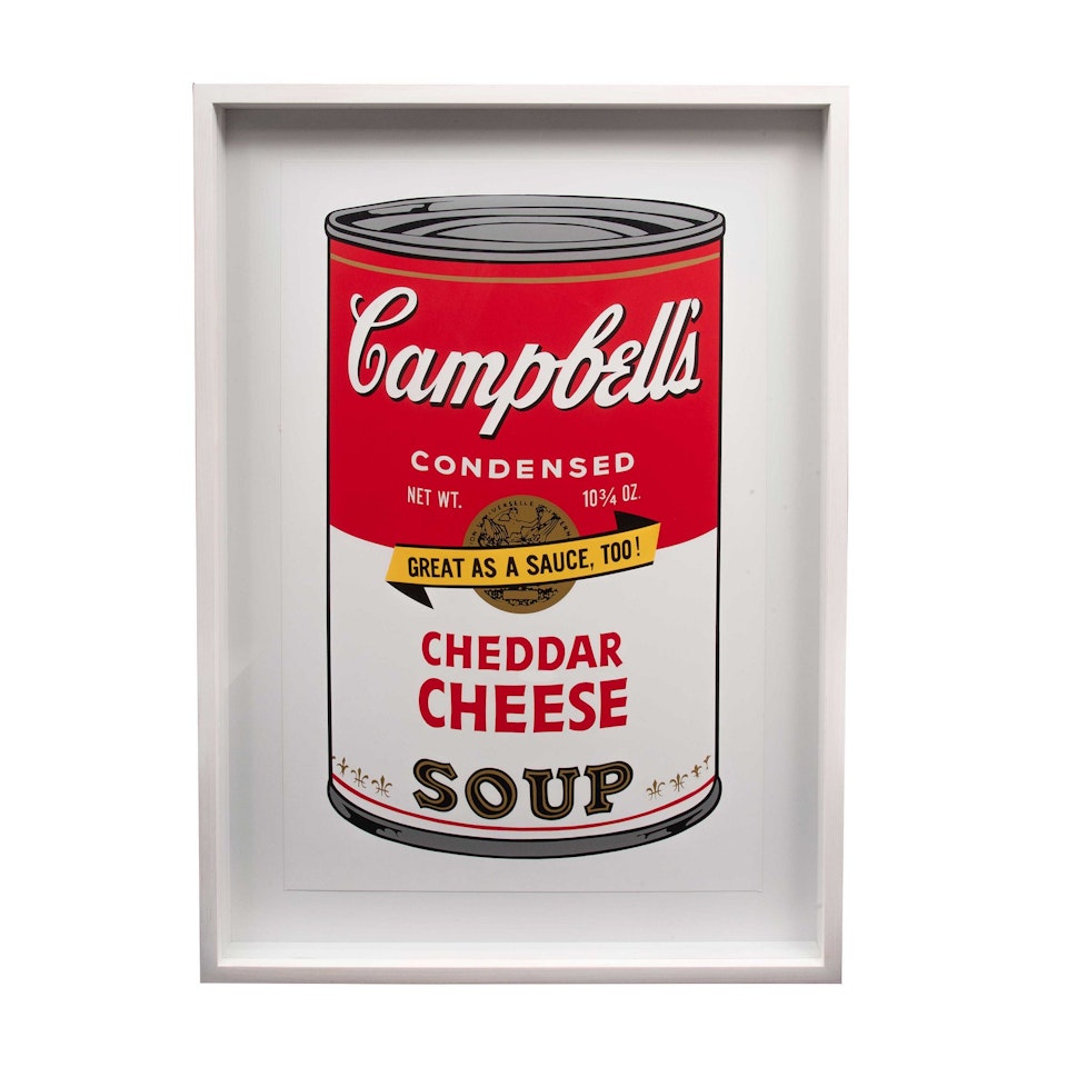 Campbell´s Soup II, Cheedar Cheese Soup by Andy Warhol