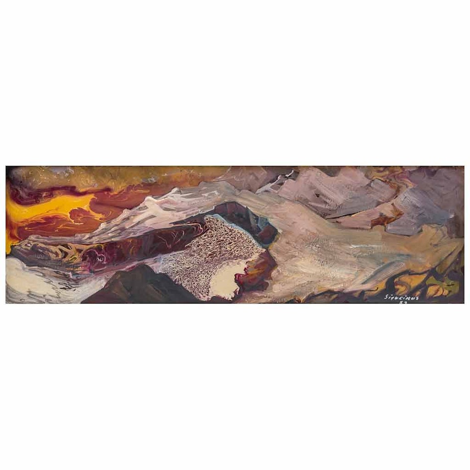 Landscape by David Alfaro Siqueiros