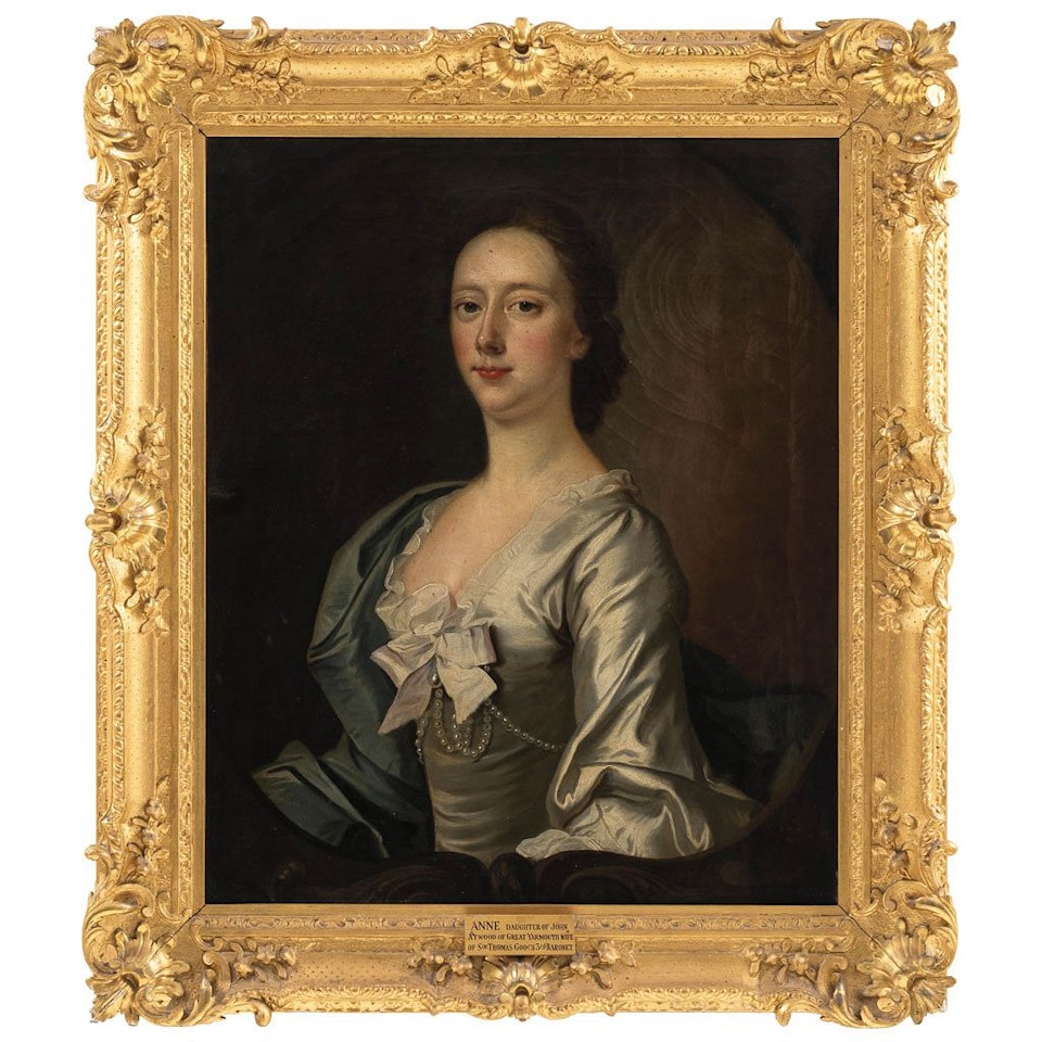 PORTRAIT OF ANNE ATWOOD (?-1826) by Thomas Hudson
