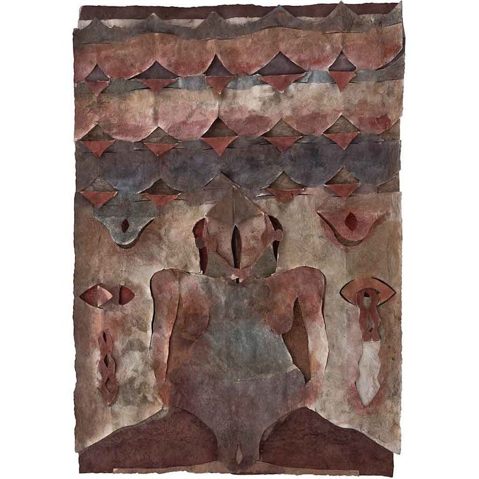 Woman on the beach by Francisco Toledo