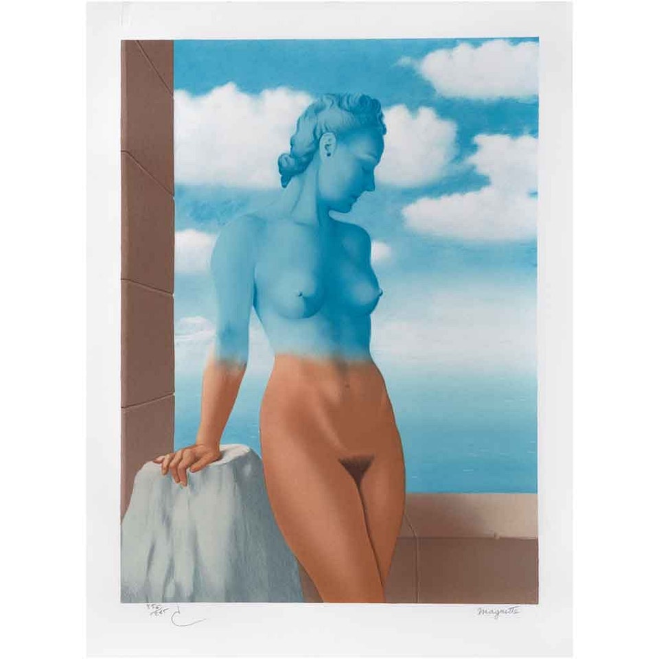 La magie noire (black magic) by René Magritte