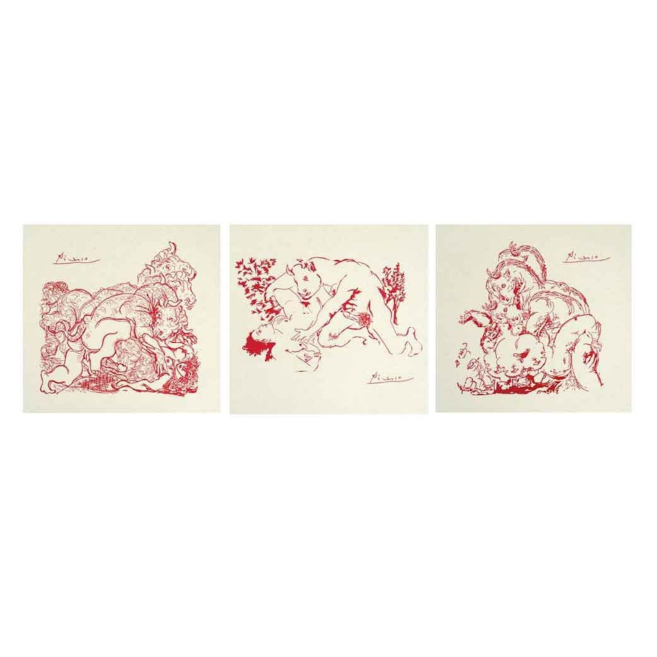 Minotaur Series by Pablo Picasso
