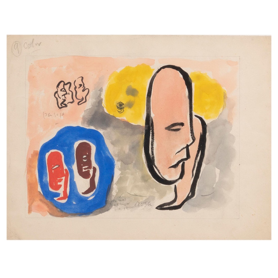 Variations on a Mayan theme by Carlos Mérida