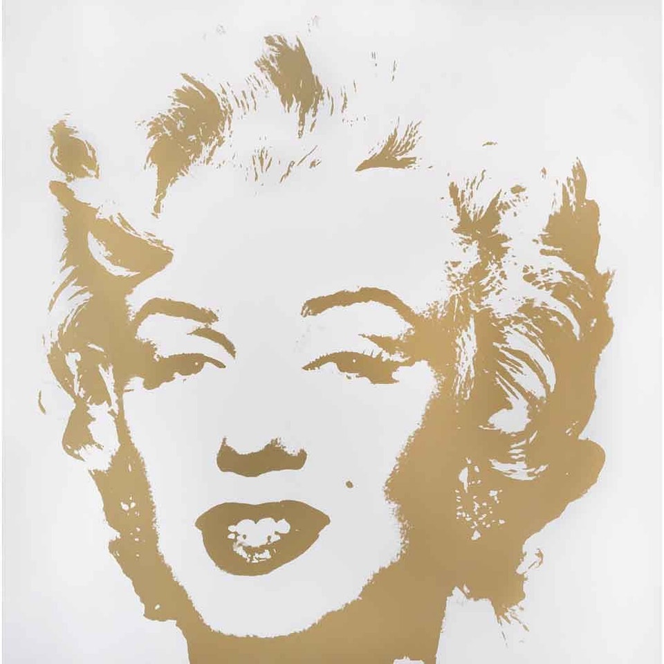 II.41: Golden Marilyn by Andy Warhol