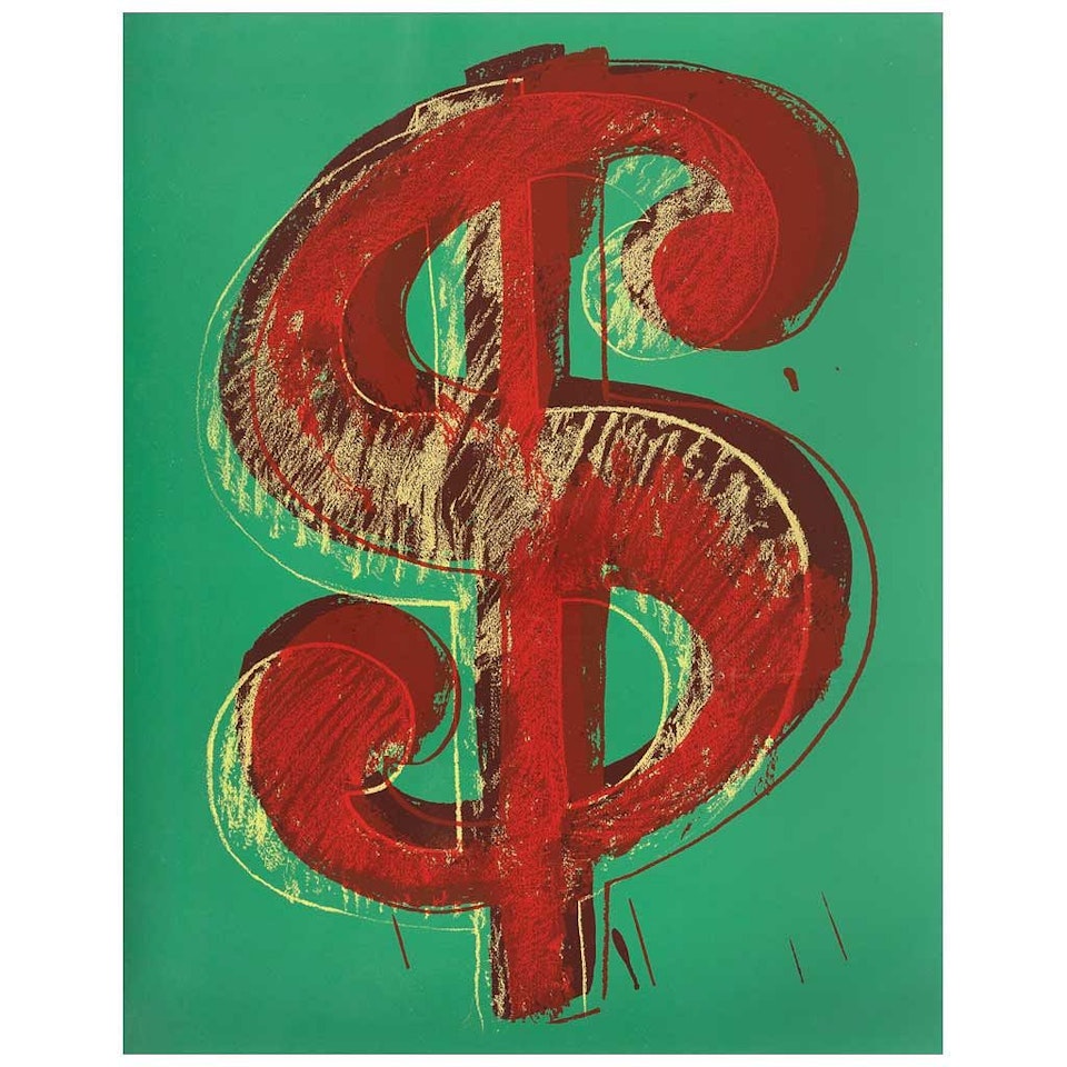 Dollar Green by Andy Warhol