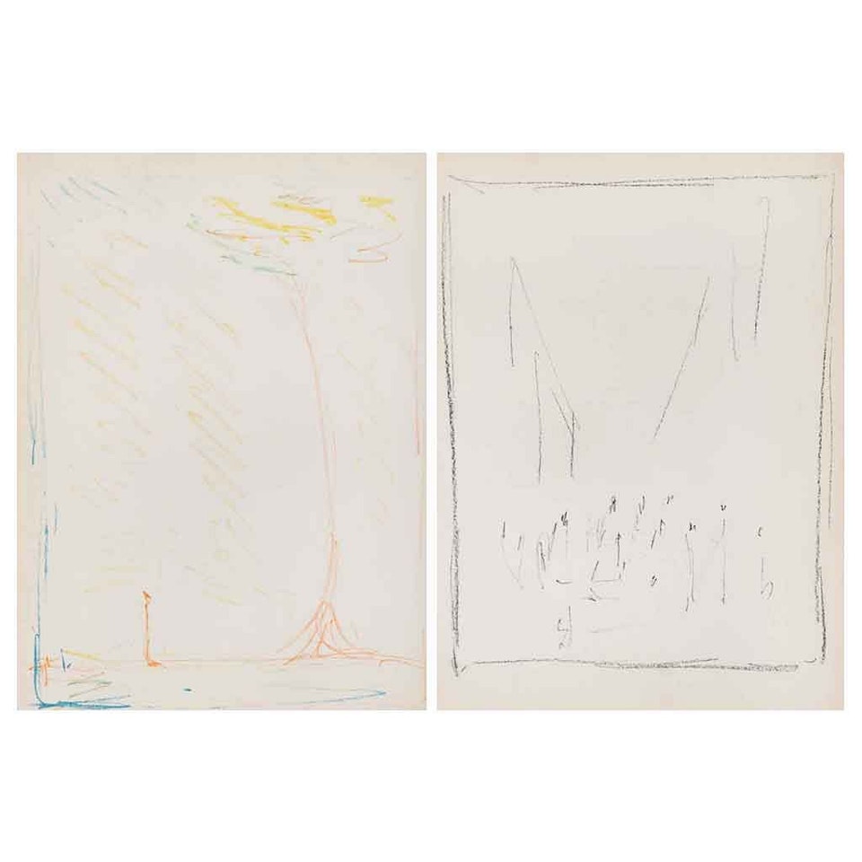L"arbre, from the magazine Verve by Alberto Giacometti