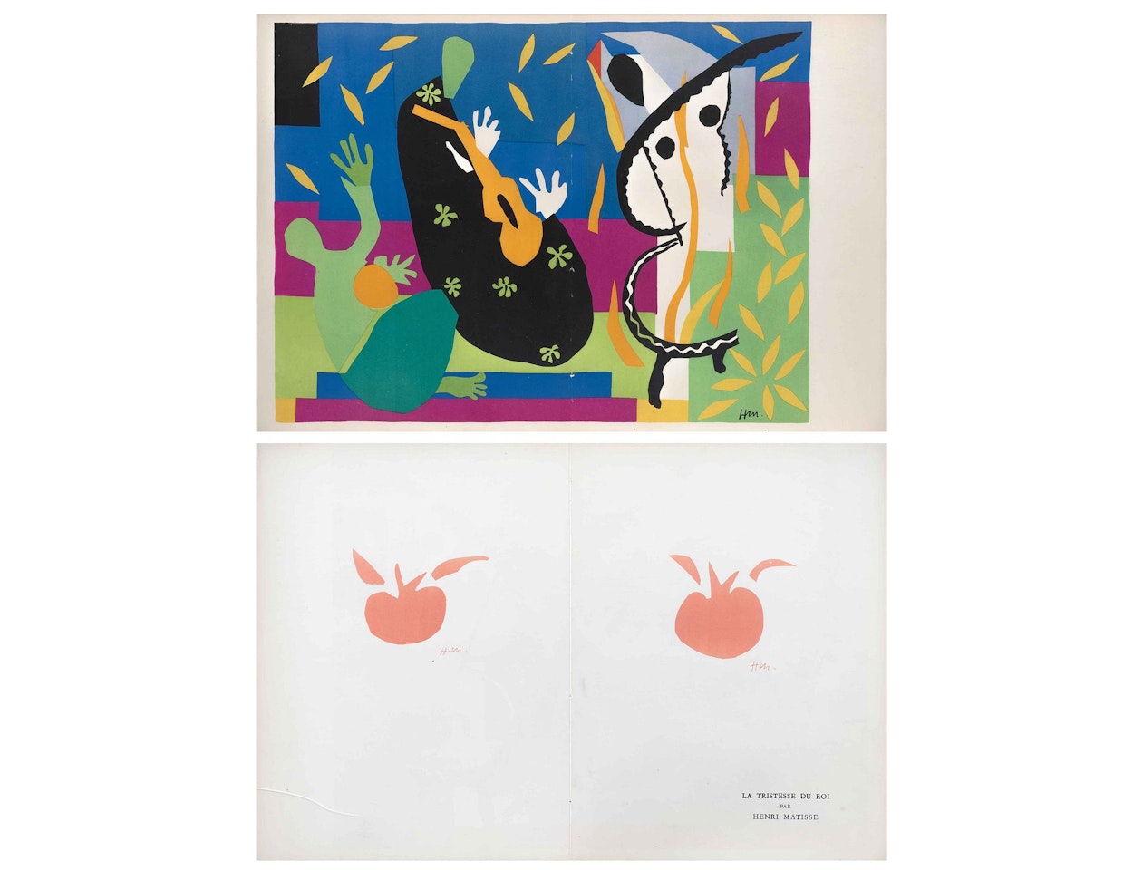 La Tristesse du Roi, from the magazine Verve by Henri Matisse