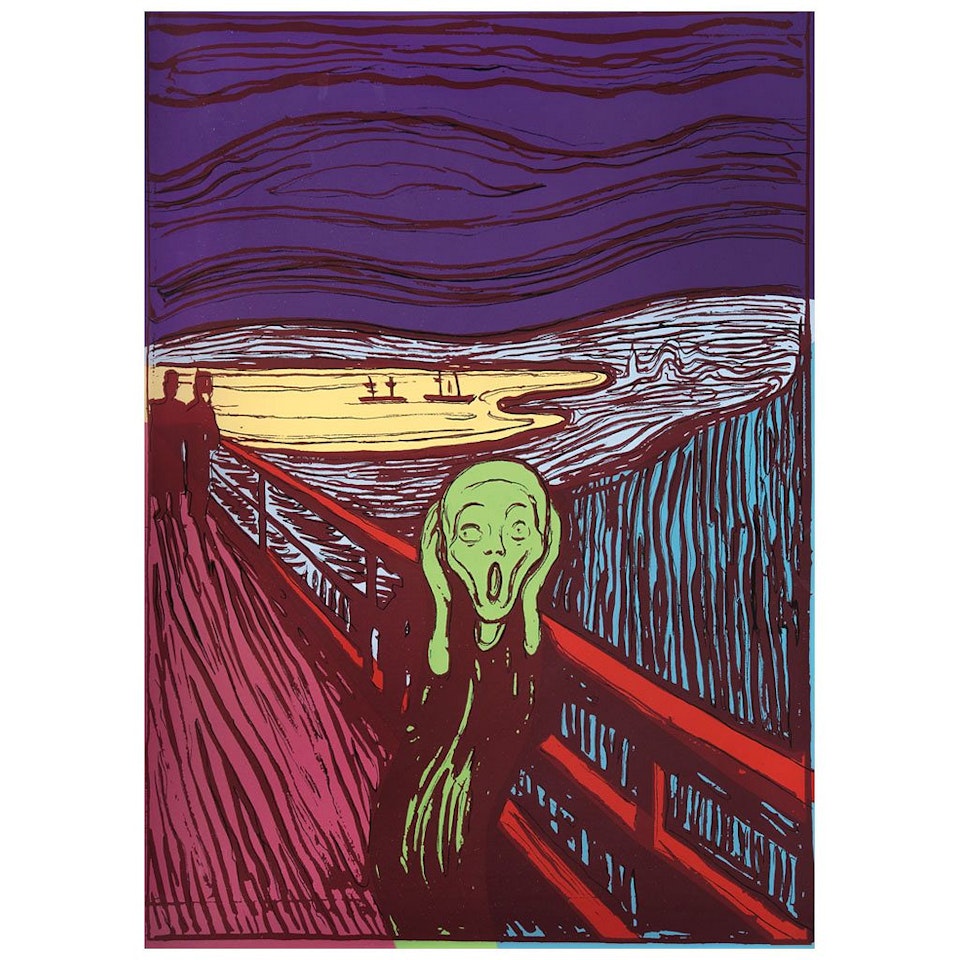 IIIA.58 (d): The scream (After Munch) by Andy Warhol