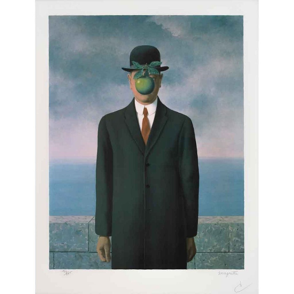 Le Fils de I"homme (The Son of Man) by René Magritte