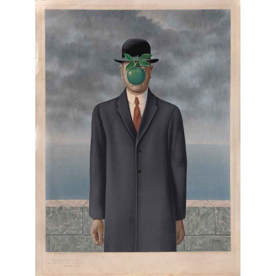 Le Fils de I"homme (The Son of Man) by René Magritte
