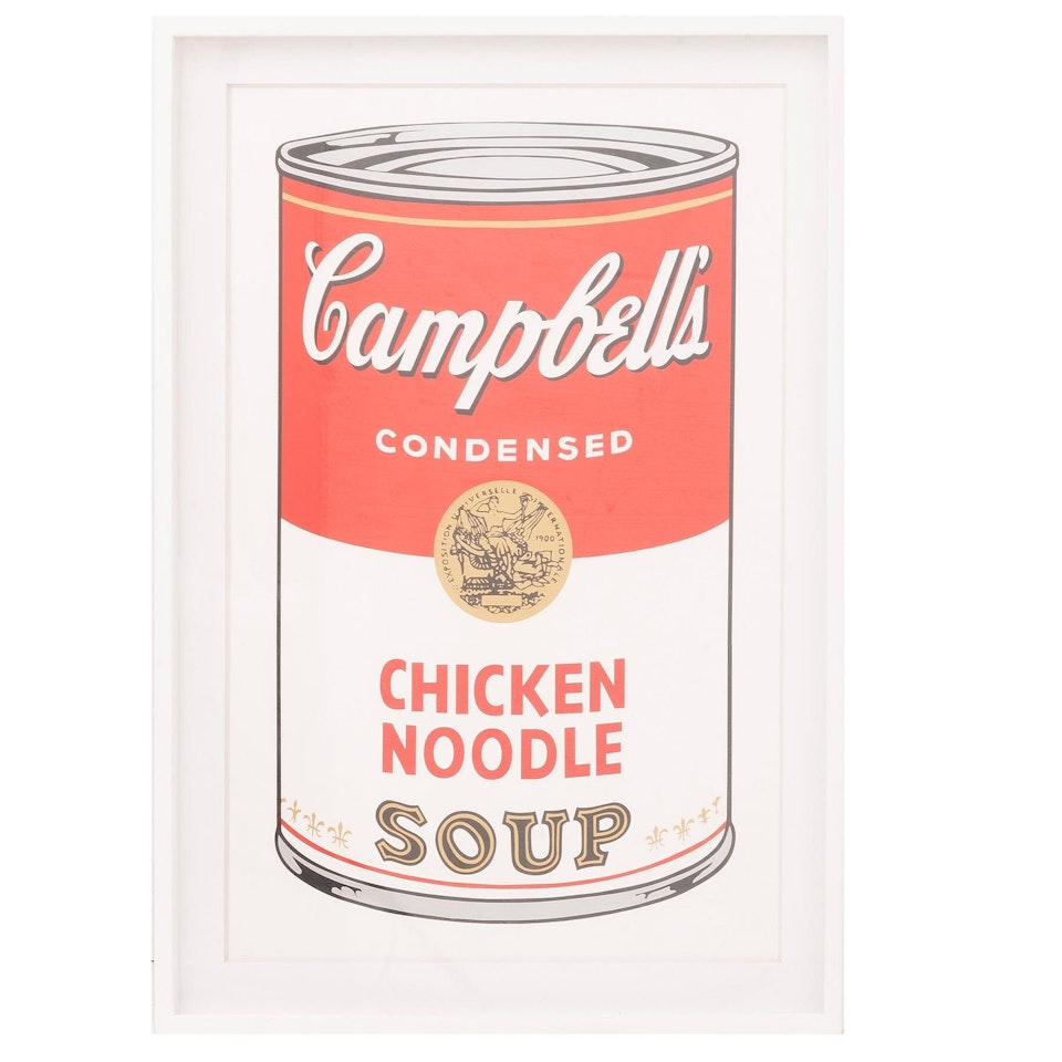 II.45: Campbell"s Chicken Noodle Soup by Andy Warhol