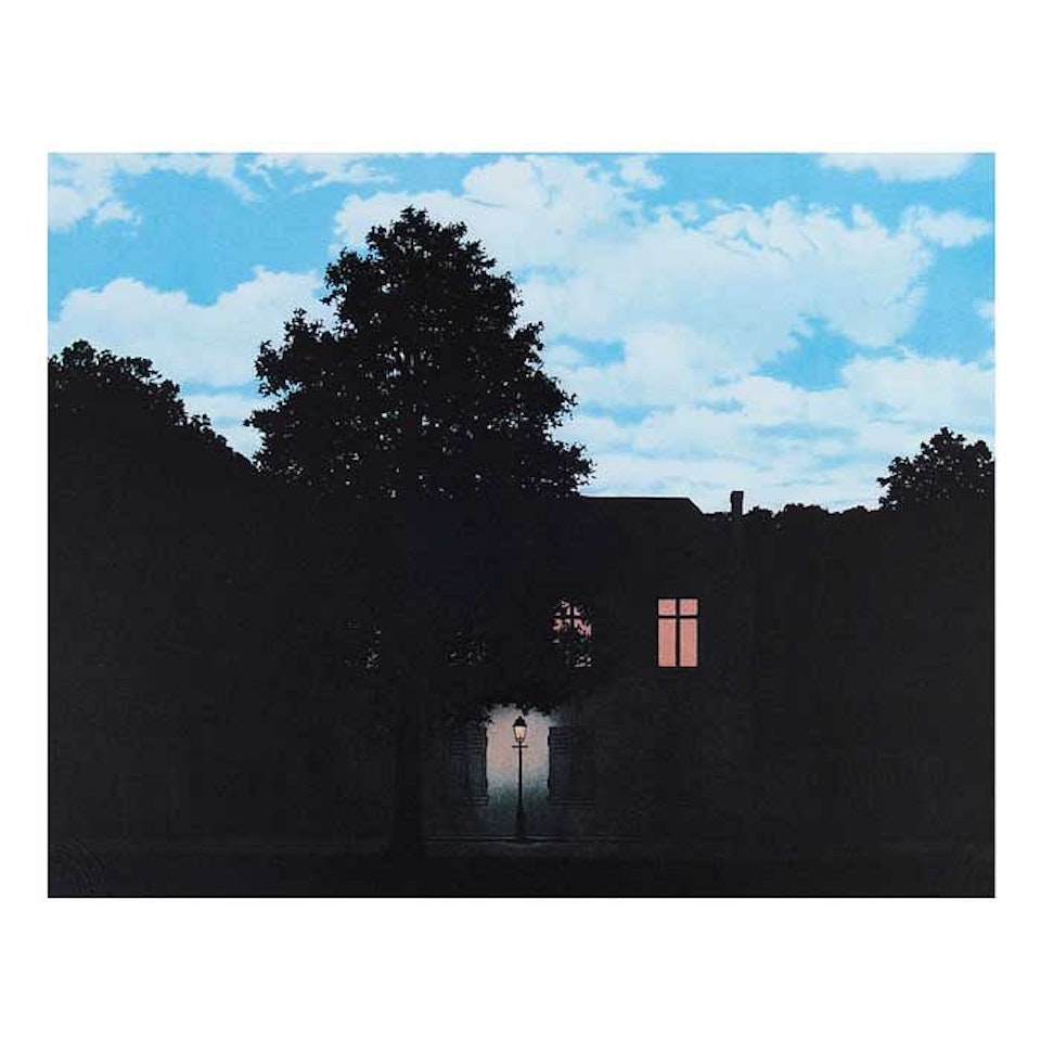 L"Empire des Lumieres (The Empire of Lights) by René Magritte