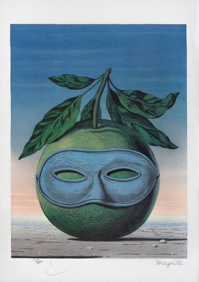 Souvenir de Voyage by René Magritte